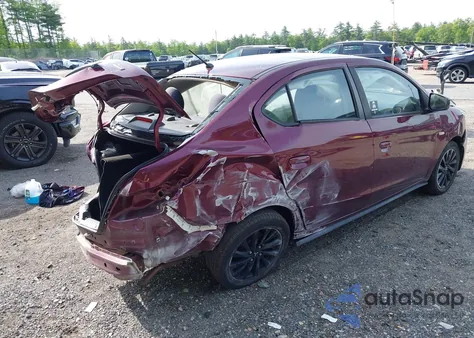 2020 Mitsubishi Mirage Le/Se from USA, damaged, VIN ML32F4FJ1LHF06821